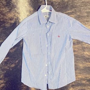 Authentic NWOT Byblos boys button down shirt size 8Y